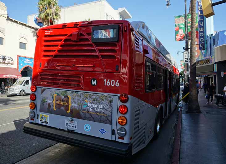 Metro LA ElDorado National Axess BRT 40 Rapid 1606